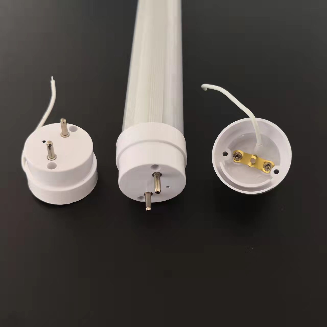 O que é uma tampa final do tubo LED?