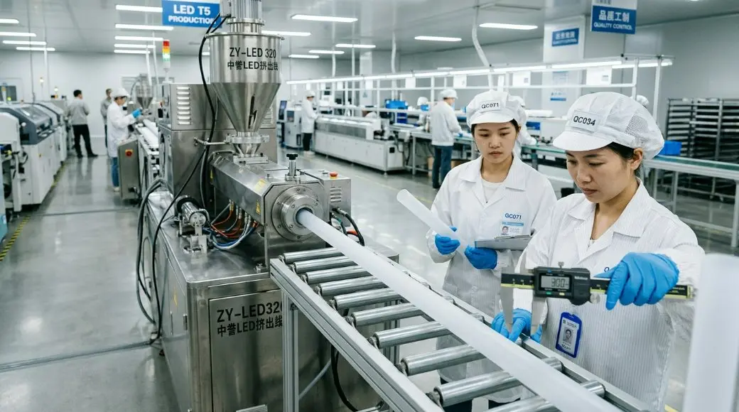 Fábrica de carcaças de tubos LED premium na China: inovação para padrões globais de 2026 e personalização 3D