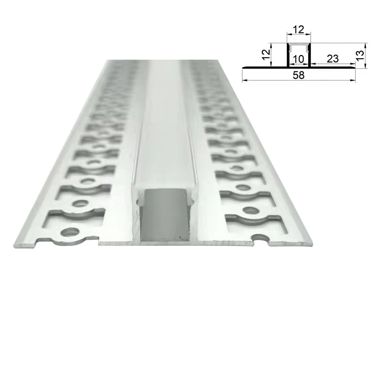 Perfil de LED embutido